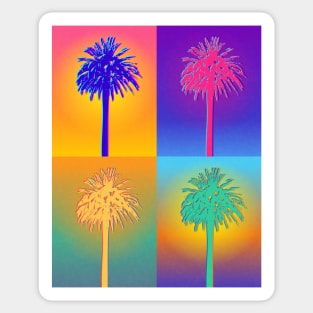 Palm Tree | Forever Summer | Pop Art Sticker